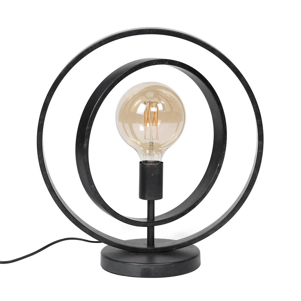Kohletischlampe Turn 1x E27 - Ø 40cm Lyora 8716803513068