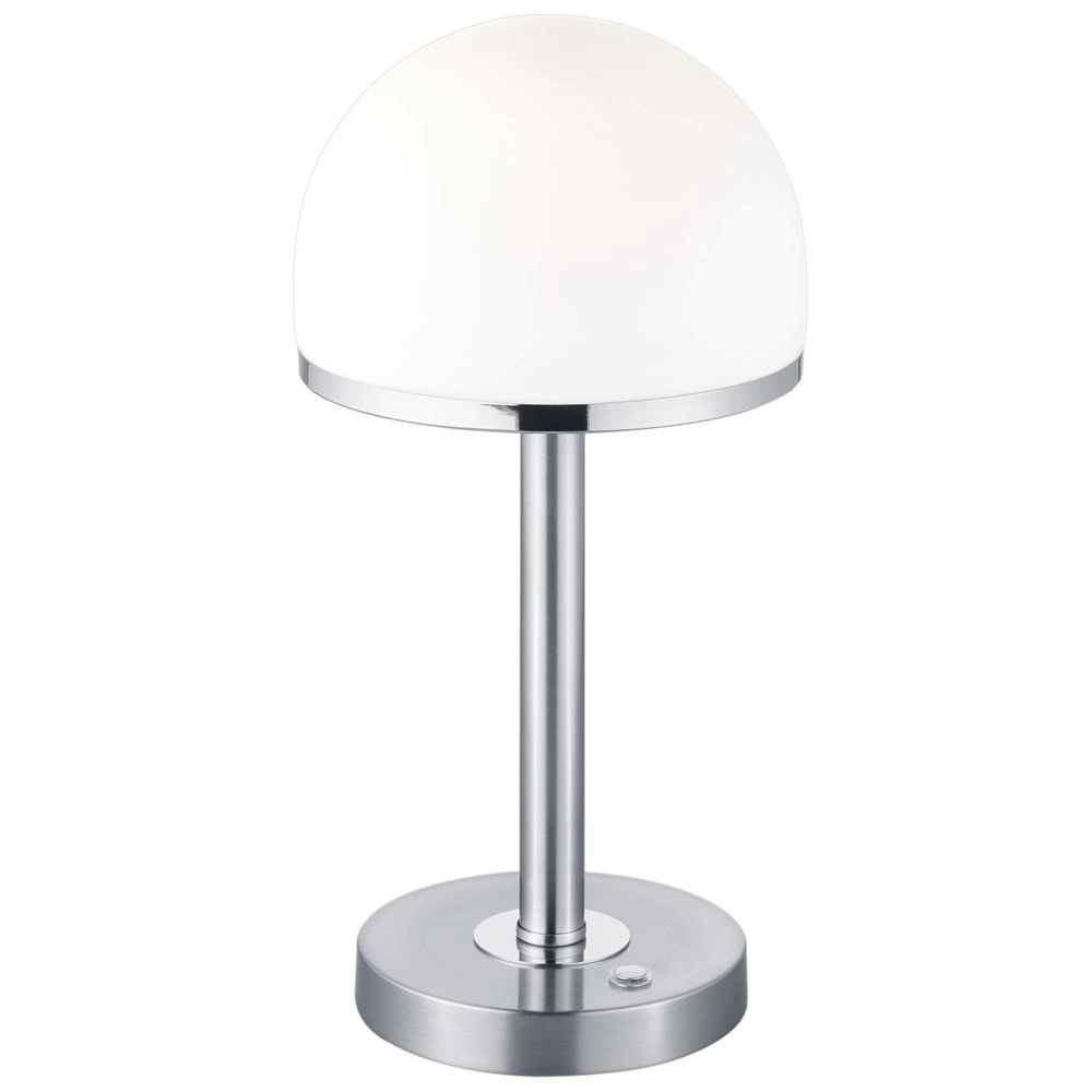 LED Tischlampe Lampenschirm Berlin grau Trio 4017807371758