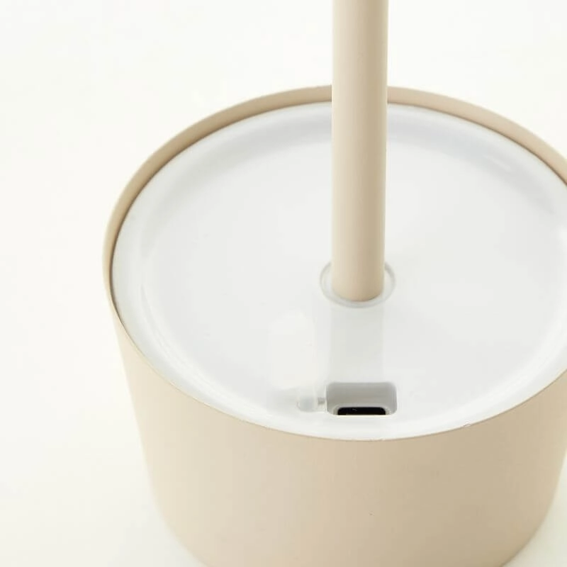 Wiederaufladbare Tischleuchte Jona beige Brilliant 4004353449116