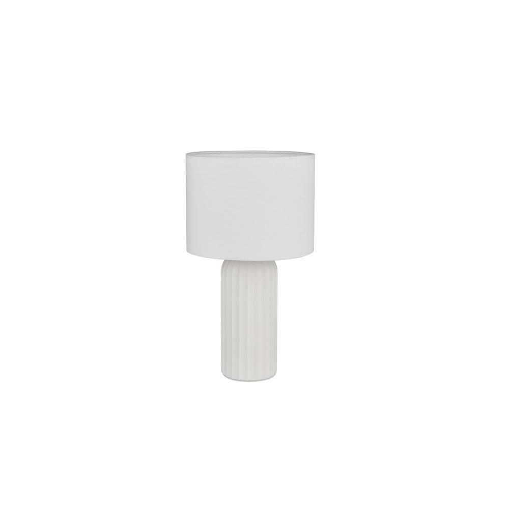 Tischlampe Blair Ø 20cm weiß Trio 4017807654387