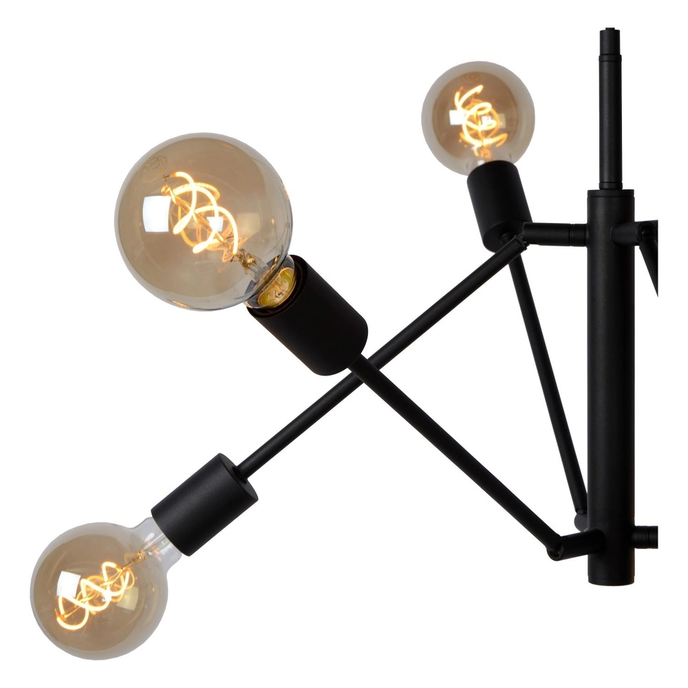 Pendellampe Lester Black 6-Lights Lucide 5411212211330