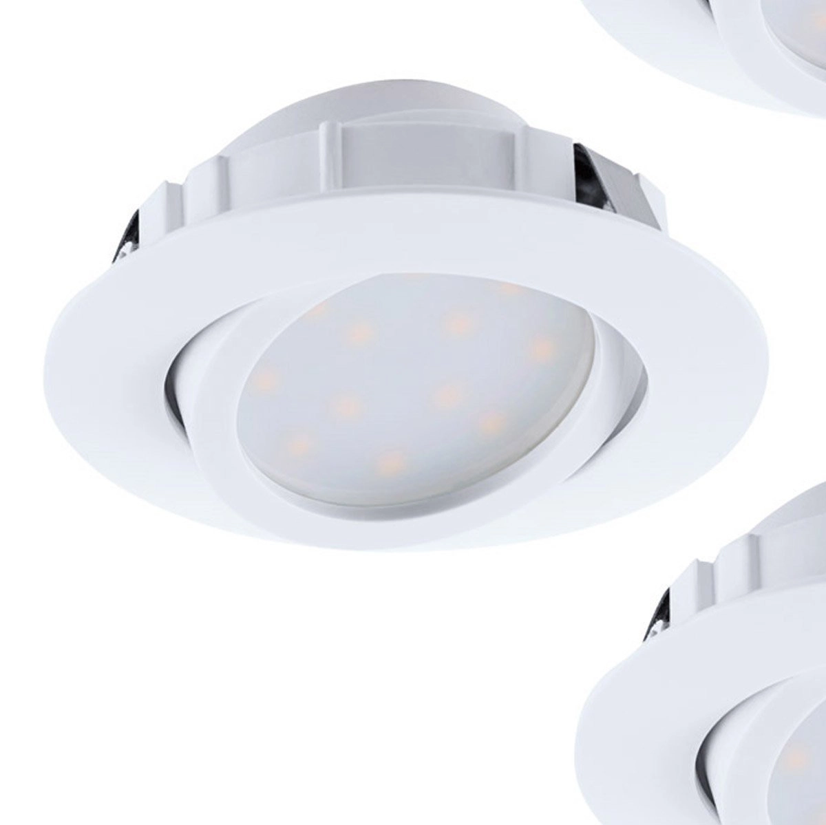 LED-Deckenspot Pineda Round (3x) 3x4,9W - 3000K - 8,4cm weiß Eglo 9002759958510