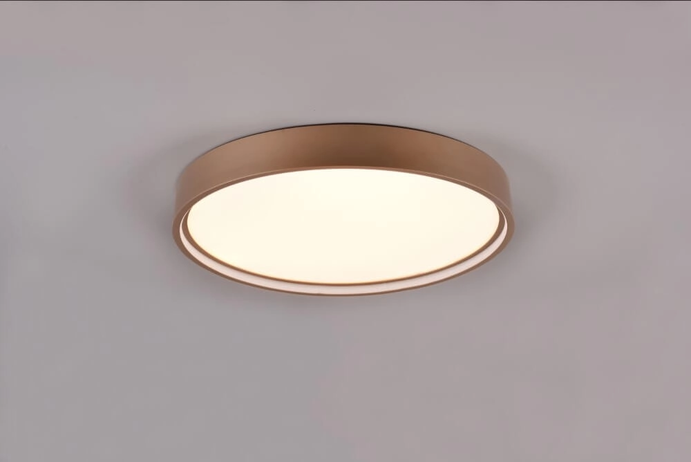Weiß mit brauner Deckenlampe Doha Trio 4017807575026
