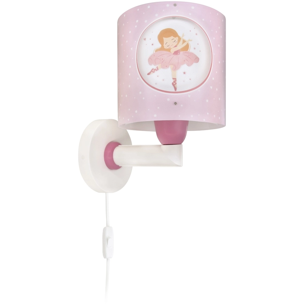 Wandleuchte Princess Dance Pinkes Leuchten im Dunkeln Dalber 8420406609195