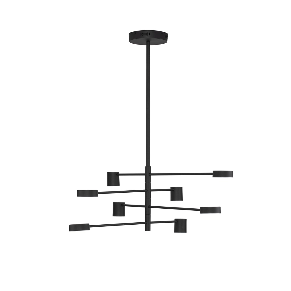 Schwarze Pendelleuchte Nordik M Bauform