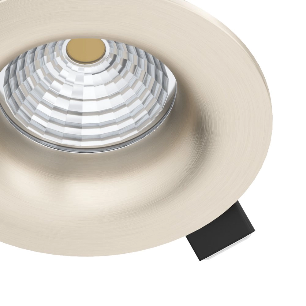 LED Einbaustrahler Saliceto 2700K Edelstahl Eglo 9002759982447