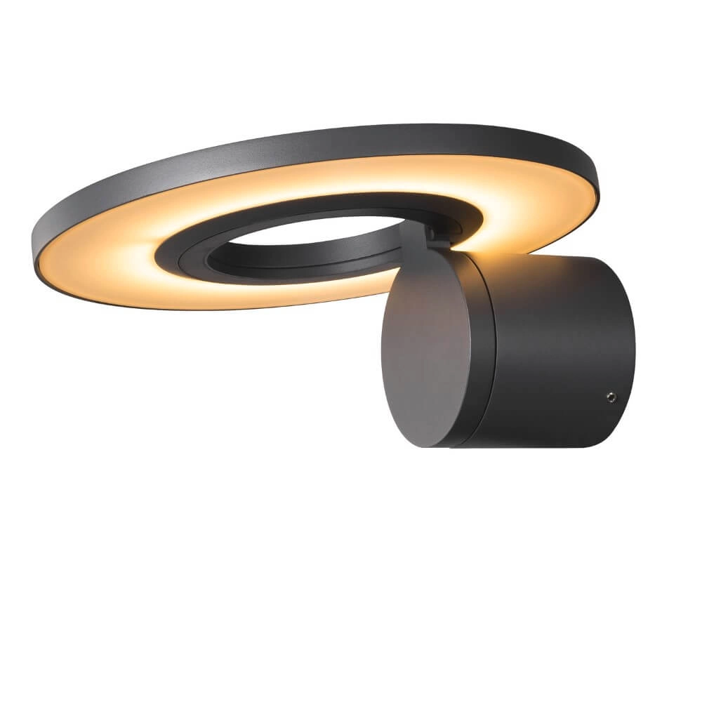 LED-Wandleuchte I-Ring Anthrazit