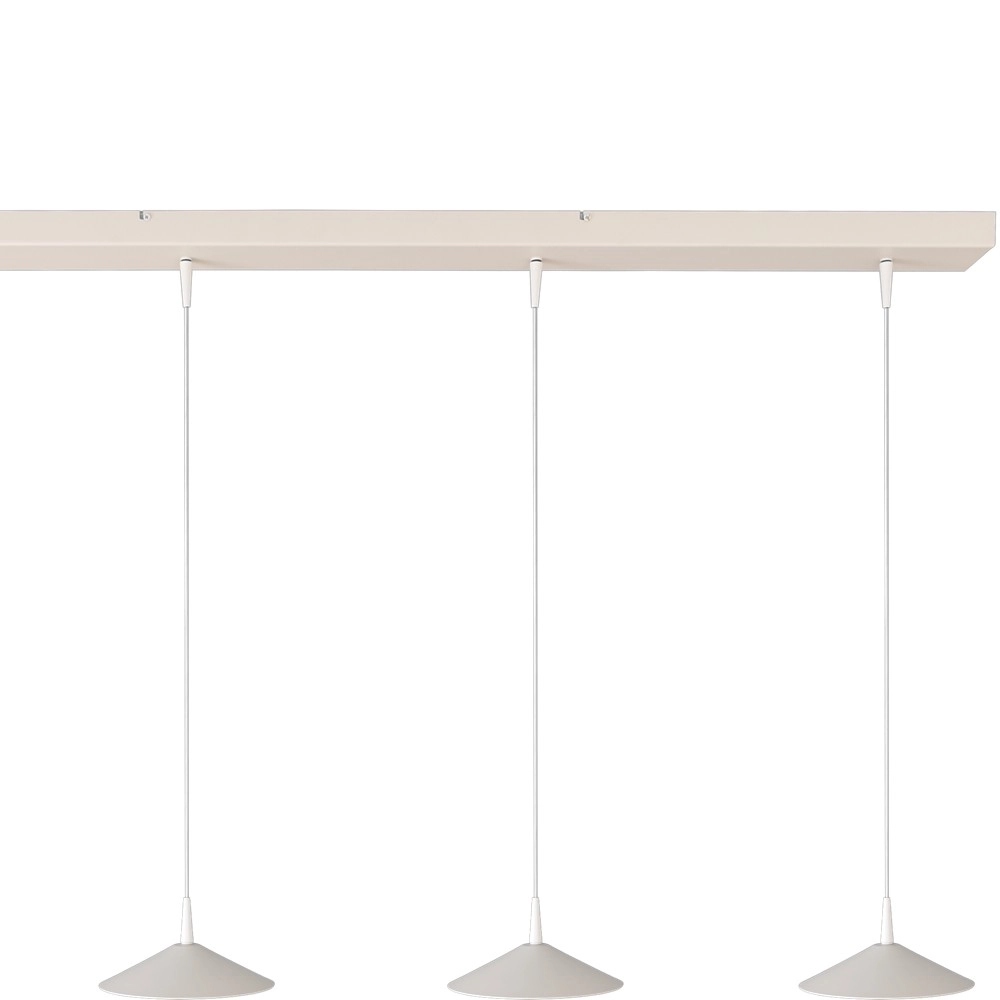 4-Licht Pendellampe Ceppo weißer Ø 18 cm Masterlight 8718121347356