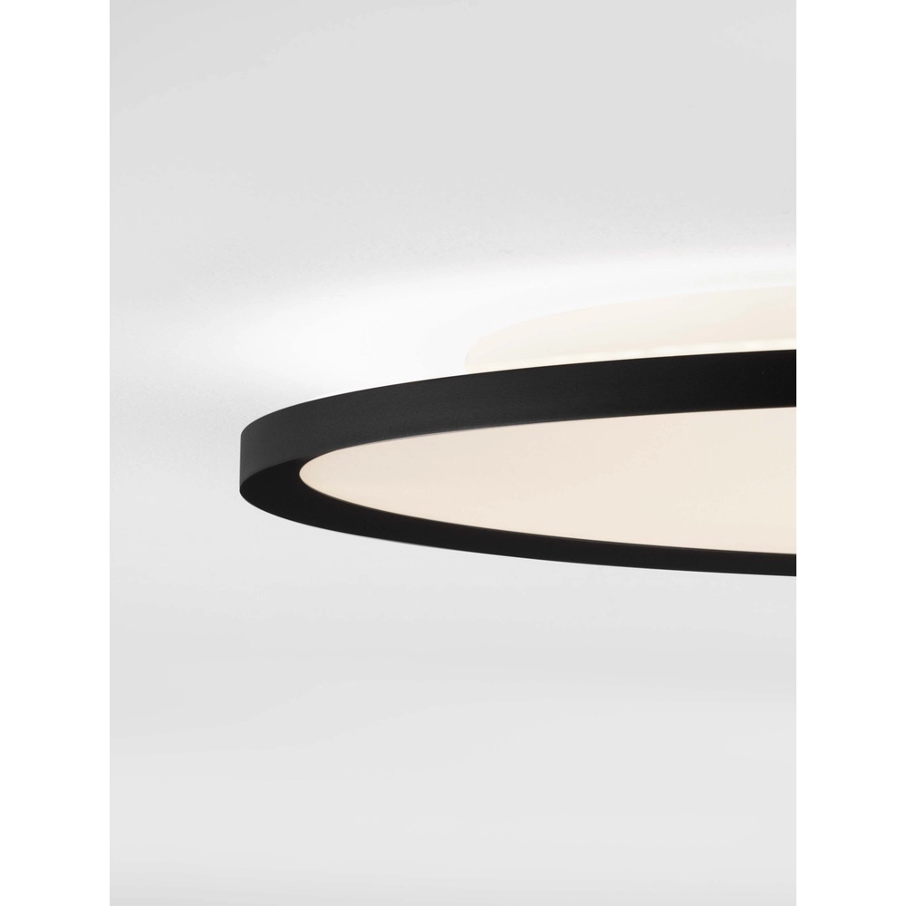 Deckenleuchte Aoton schwarz Ø 60cm Lyora 5212017448736
