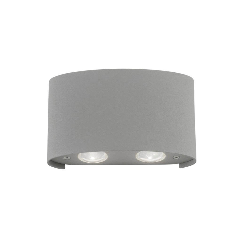 Wandspot Carlo Up - Down 2 - Light Grey