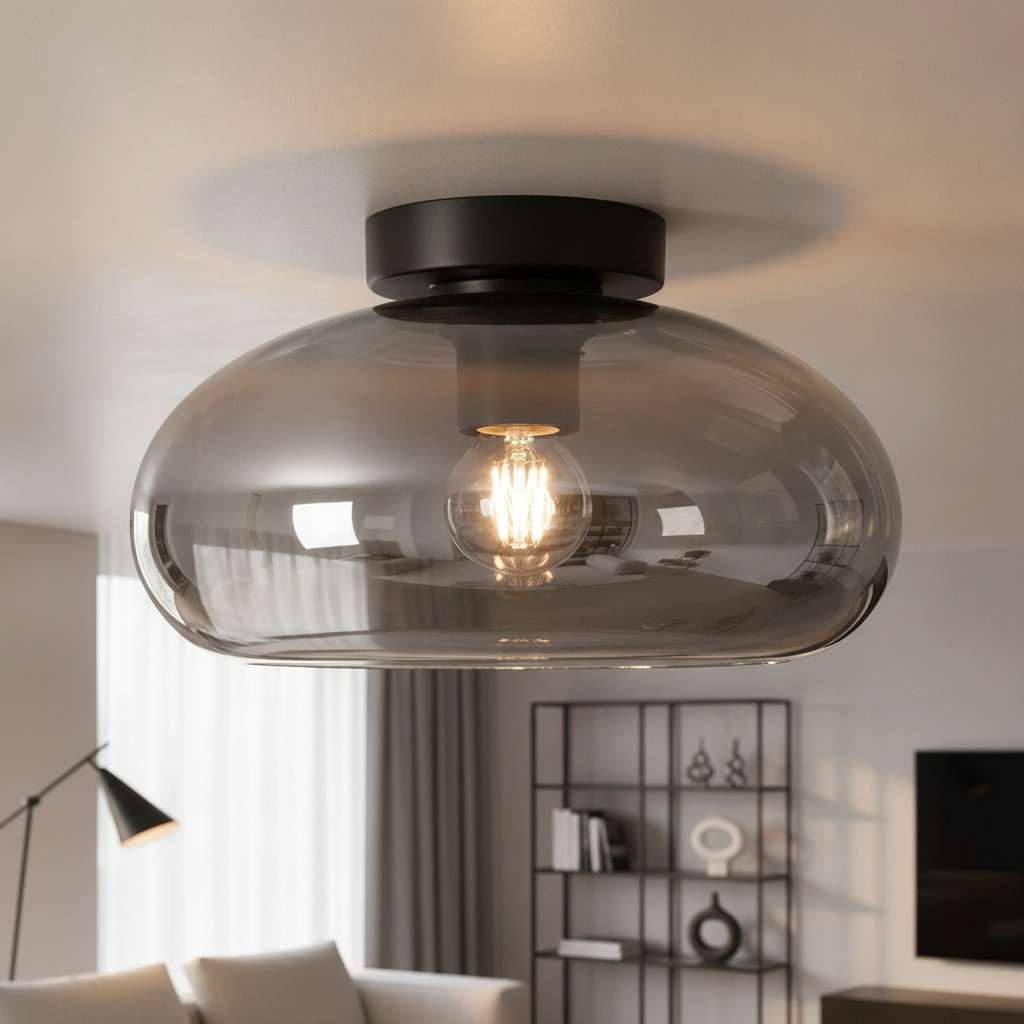 Glasdeckenlampe Paradise Ø 28cm