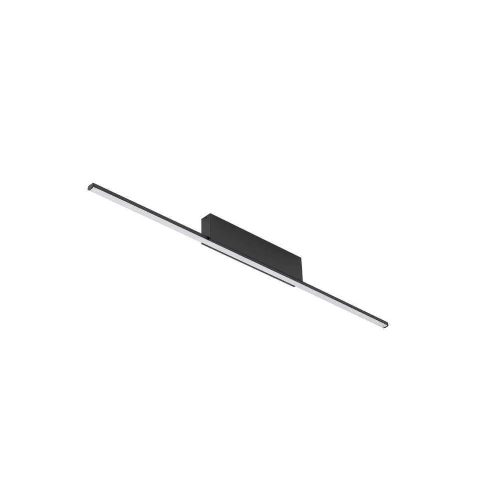 Elegante Deckenlampe Giavellotto Led Schwarz 75,5 cm