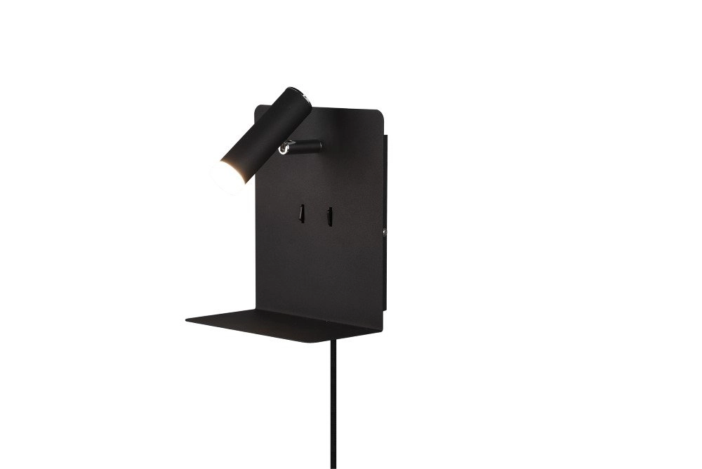 Wandlampe Element Mit Schrottmatte schwarz Trio 4017807399882