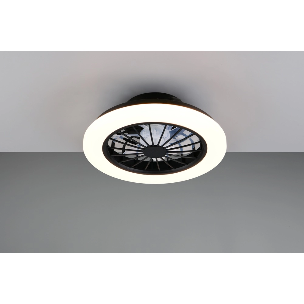 Deckenventilator Rotsund schwarze Ø 38 cm Trio 4017807693164