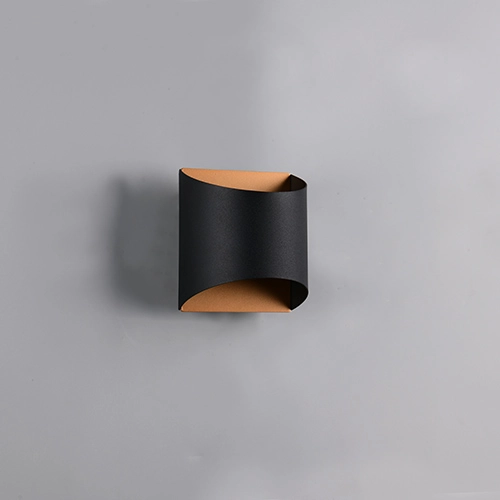Wandlampe Samdel Design Schwarz mit Gold Trio 4017807672299