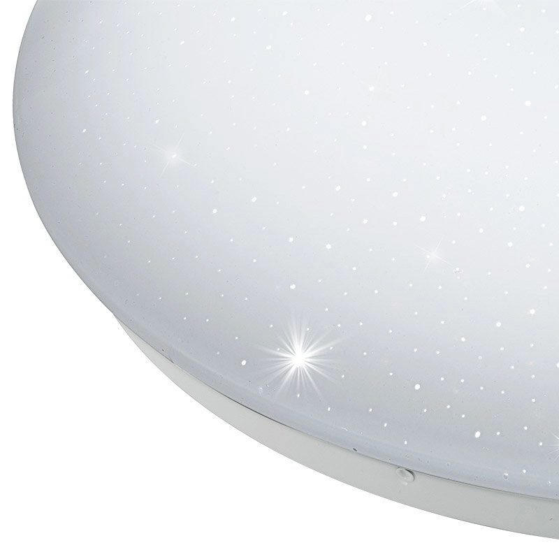 LED-Deckenlampe Voltago 2 RGB Crystal ungefähr 30 cm weiß Eglo 9002759959715