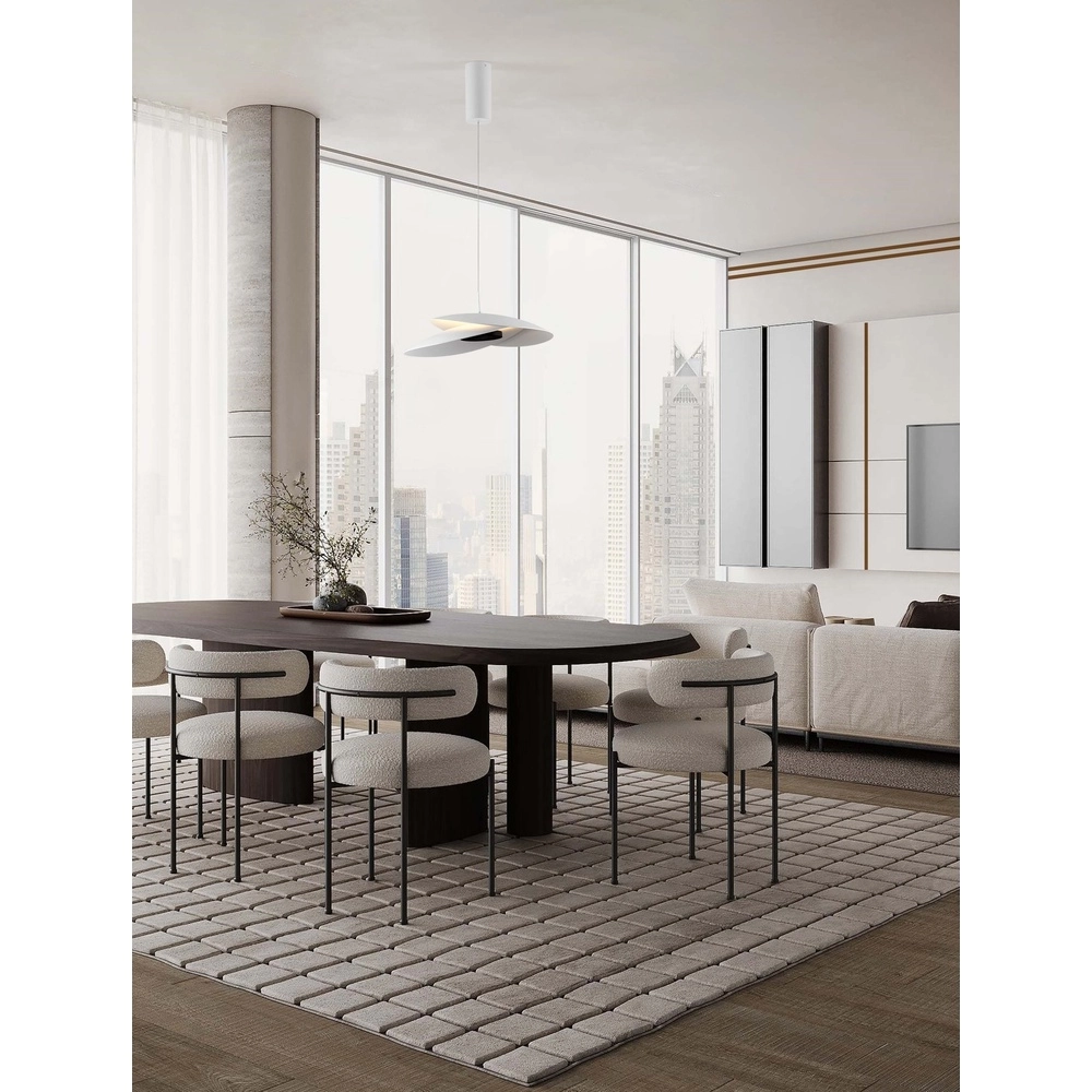 Pendelleuchte Olea Design weiß Ø 48cm Lyora 5212017456960