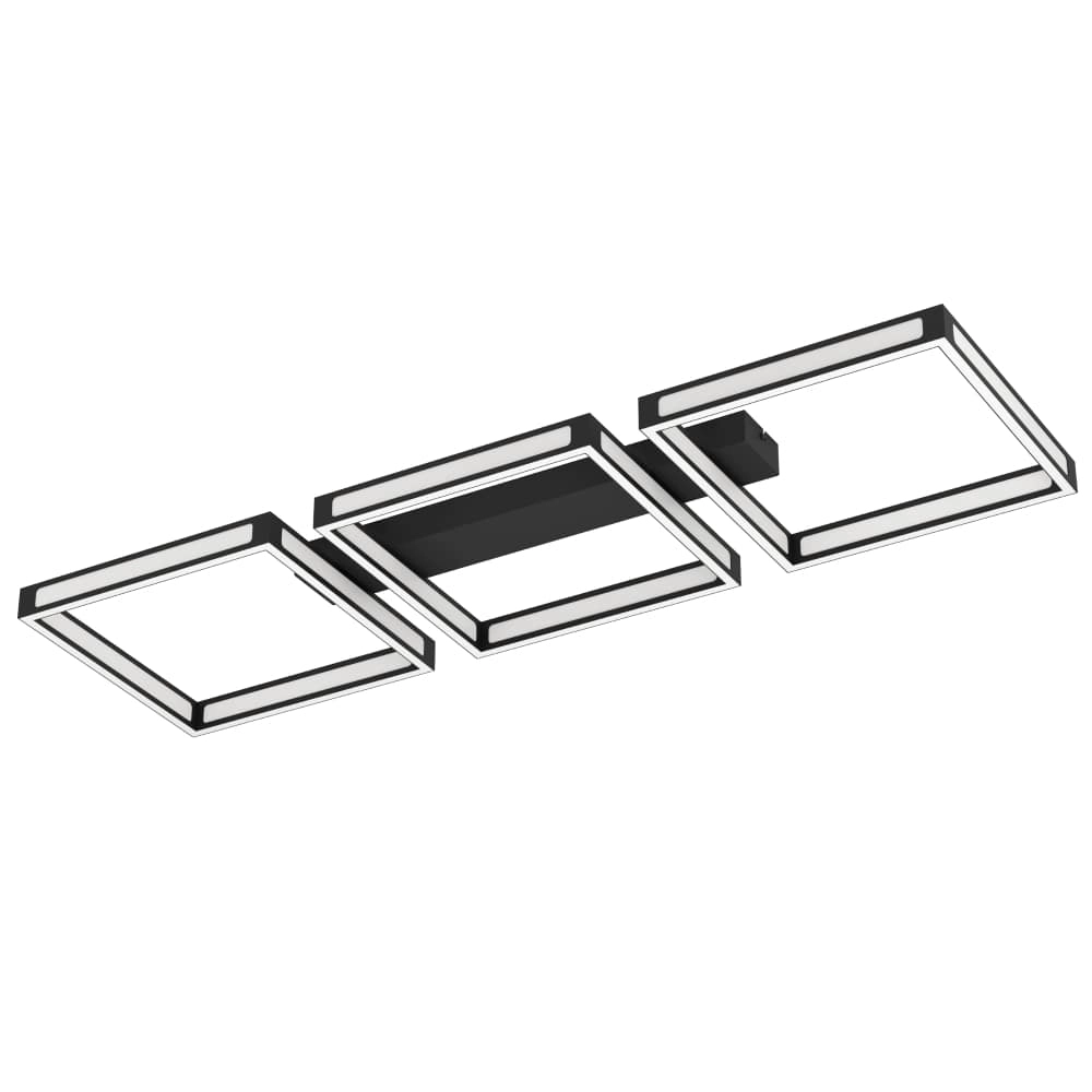 Schwarze Deckenlampe Altaflor LED Eglo 9002759997892
