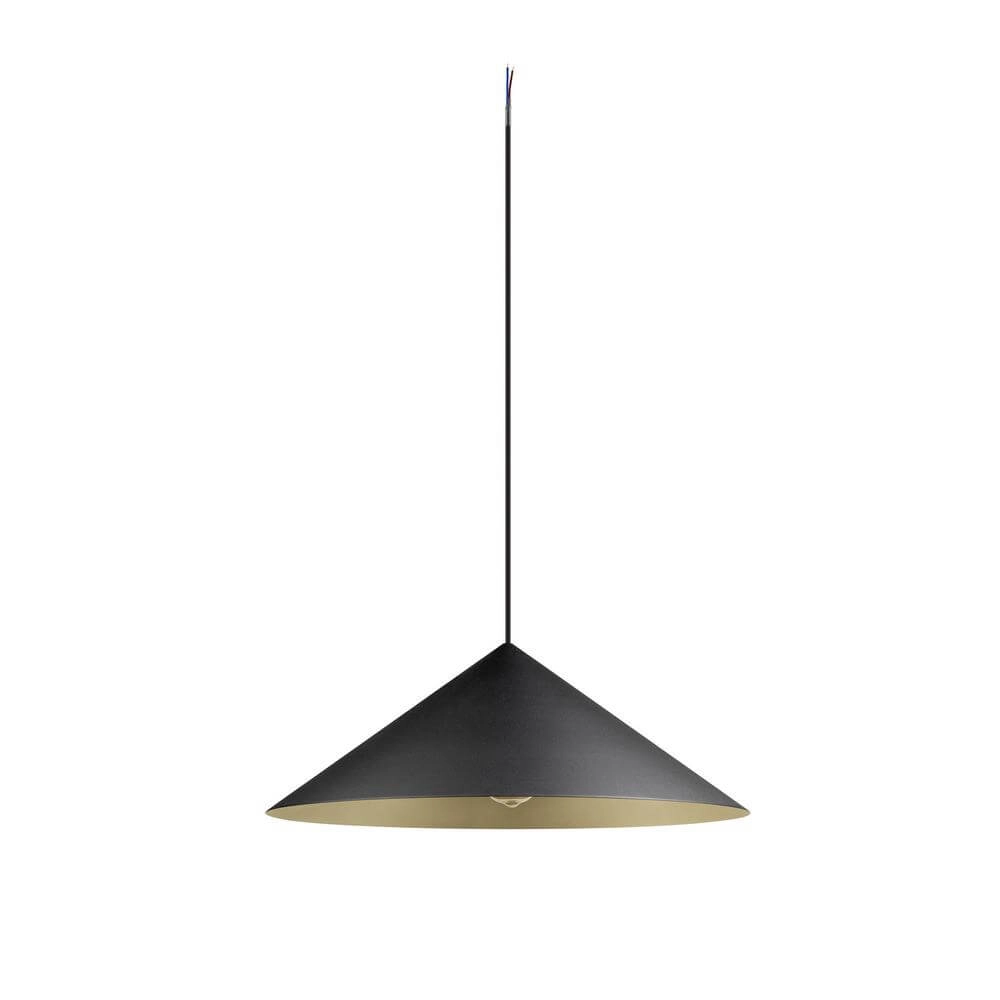 Pendelleuchte Magico 55 schwarz mit gold Ø 55cm SLV 4024163297110