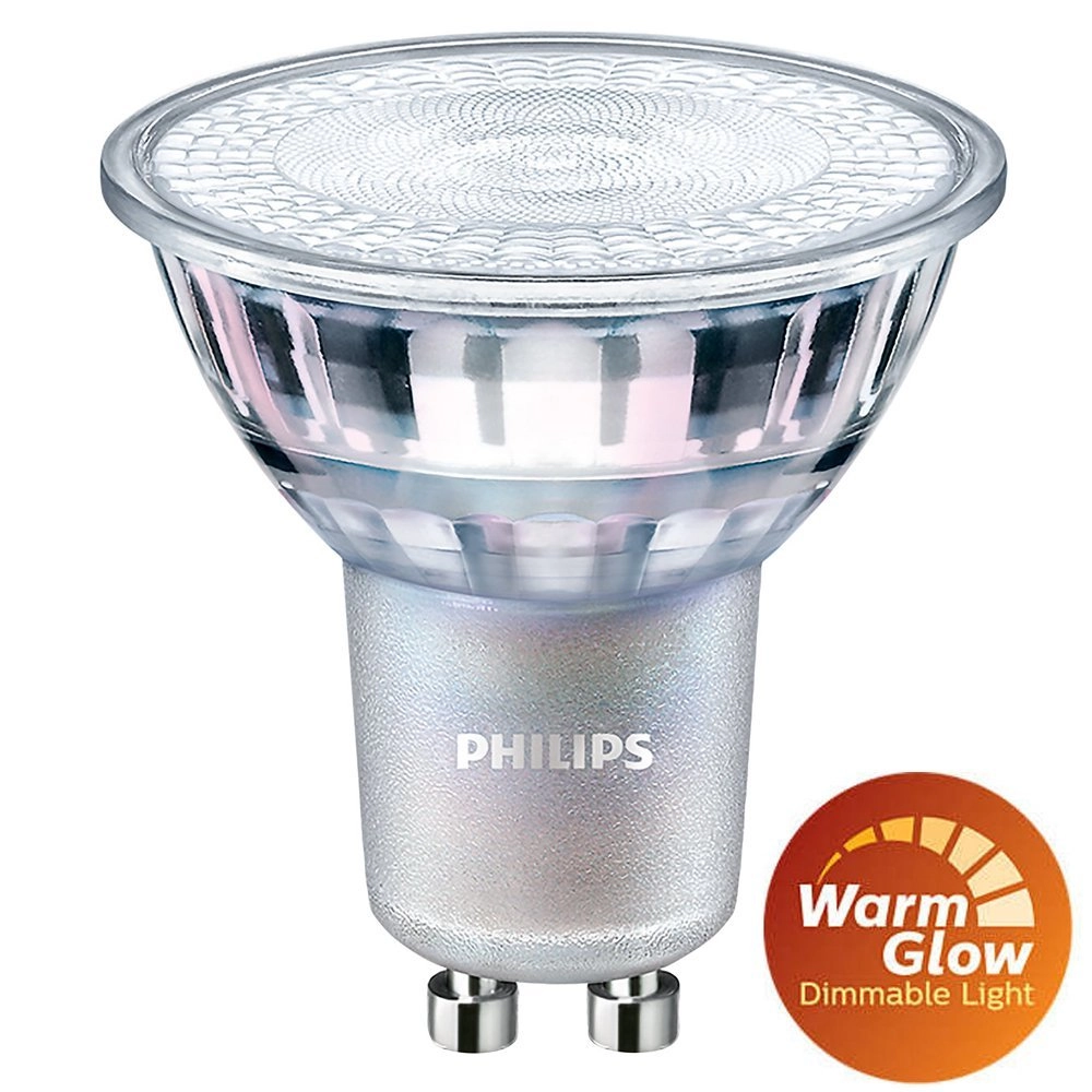 LED-Lampe Warm glow GU10 3,8 watt Led Dimmbar Philips