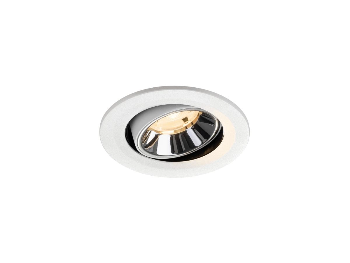 Einbau-Strahler Numinos Move S Weiß/Chrom 2700K - 20gr SLV 4024163312561
