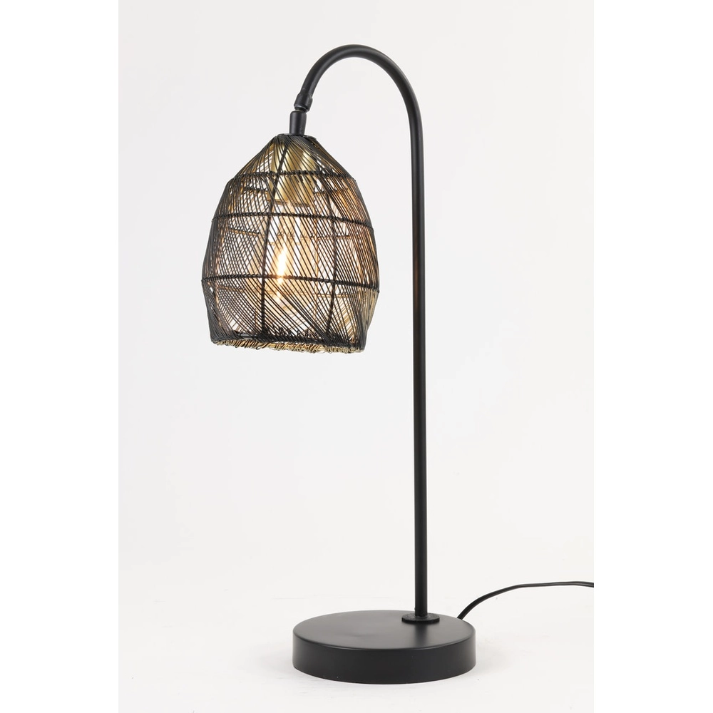Tischlampe Meya Schwarz Light & Living 8717807333270