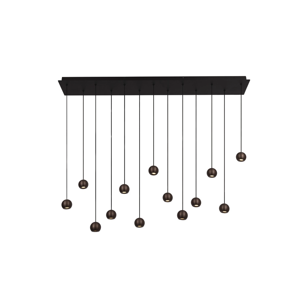 Design-Pendellampe Montana 13-hell Kaffeebraun Premium by Lucide 5411212680150