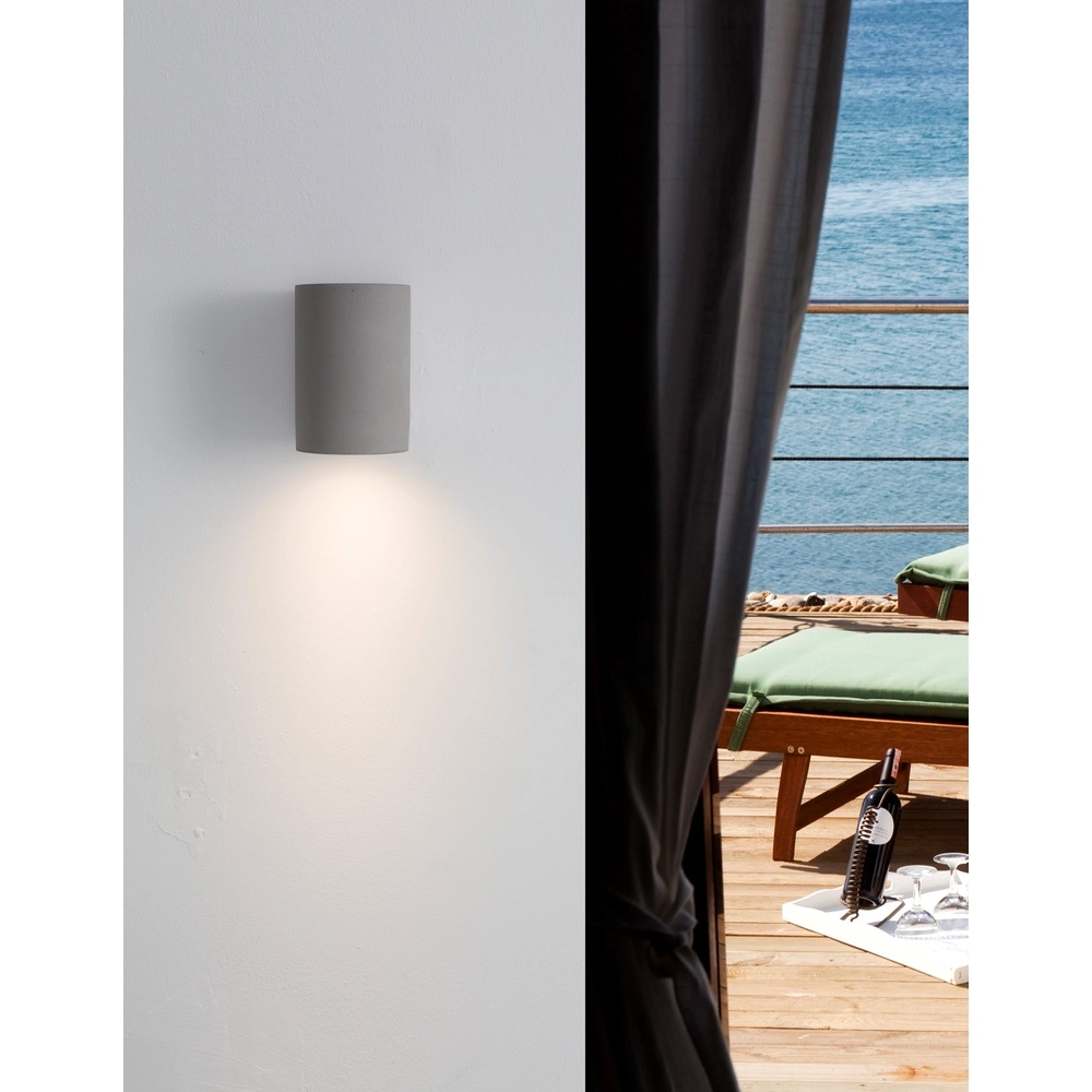 Wandstrahler Lido Beton grau 12cm Lyora 5212017426833
