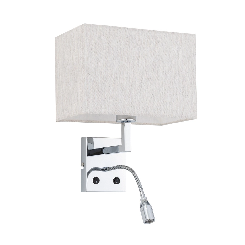 Nachttischlampe Hotel Mood Led 26 cm Creme