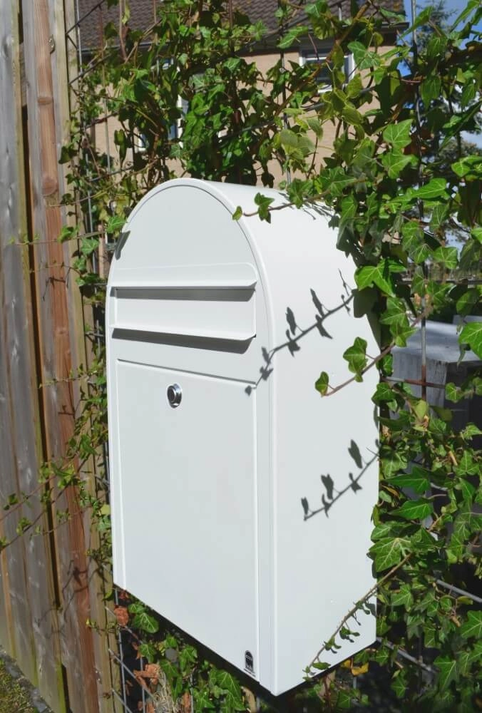 Briefkasten Classic S 9016 Weiß Bobi 6417237039071