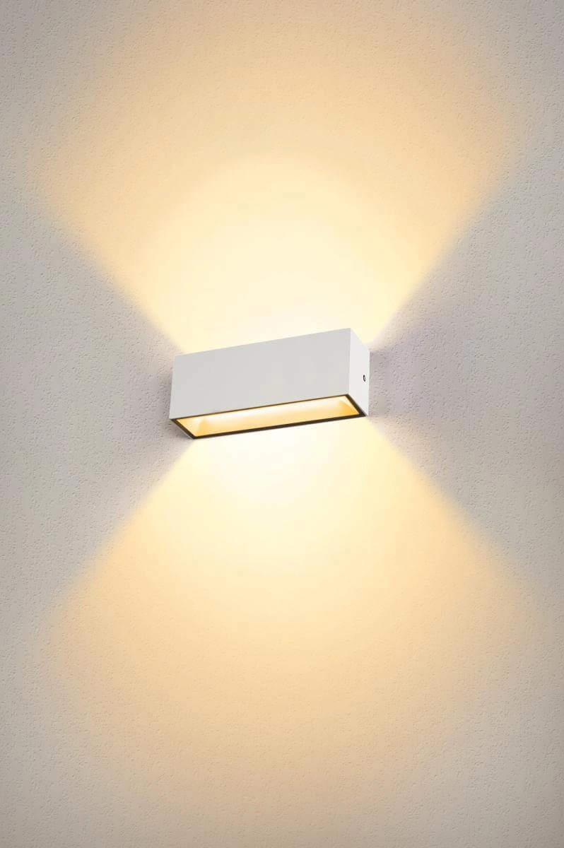 Große LED-Wandleuchte Sitra L Weiß SLV 4024163252522