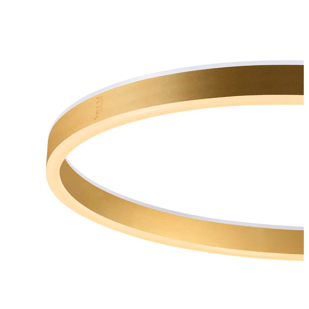 Schwarz mit goldenem Design-Stehlampe One Straight SLV 4024163265539