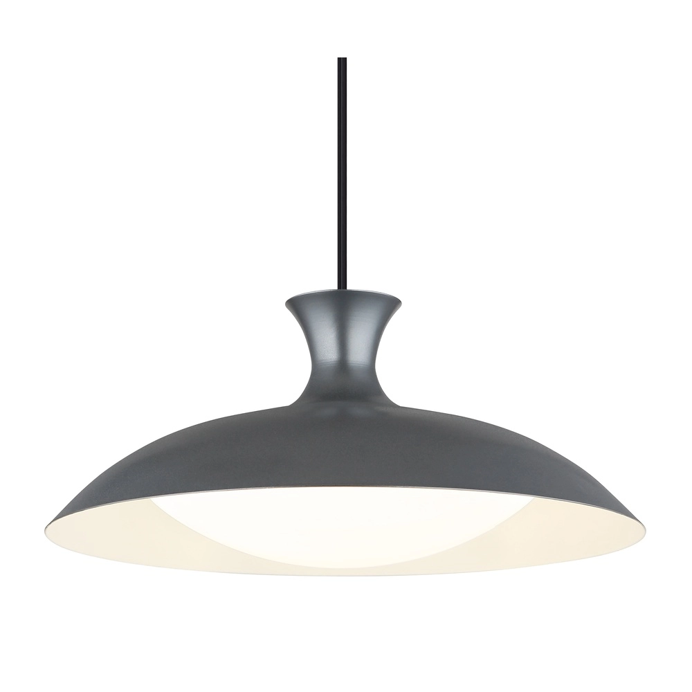 Graue Pendellampe Rocha Design Ø 40cm Globo 9007371533985
