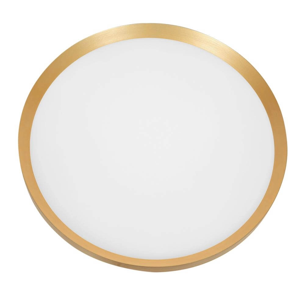 Schlanke Deckenleuchte Flady gold Ø 50cm Steinhauer 8712746171853