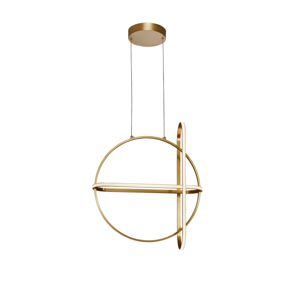 Design-Pendelleuchte Arte Goldene Runde Lyora 5212017426055