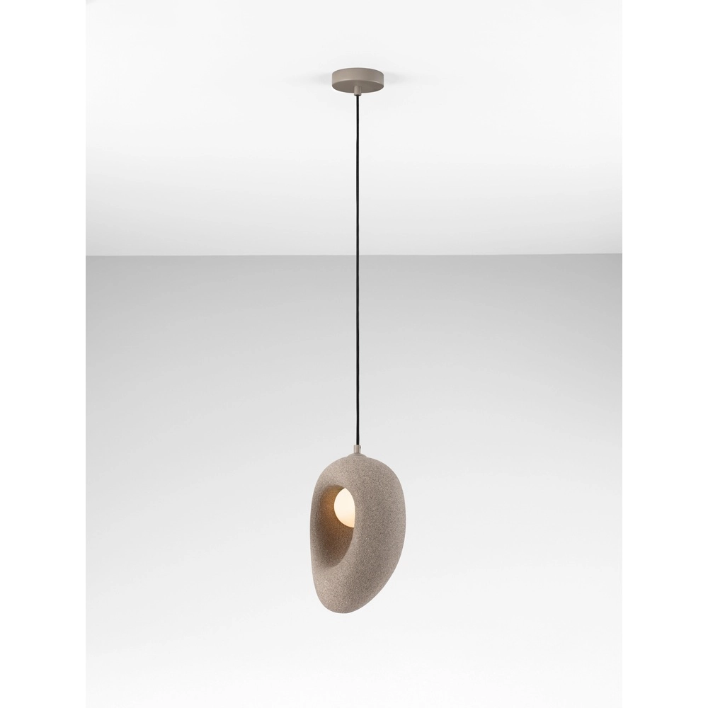 Natürliche Pendelleuchte Tempus braun 30cm Lyora 5212017476845