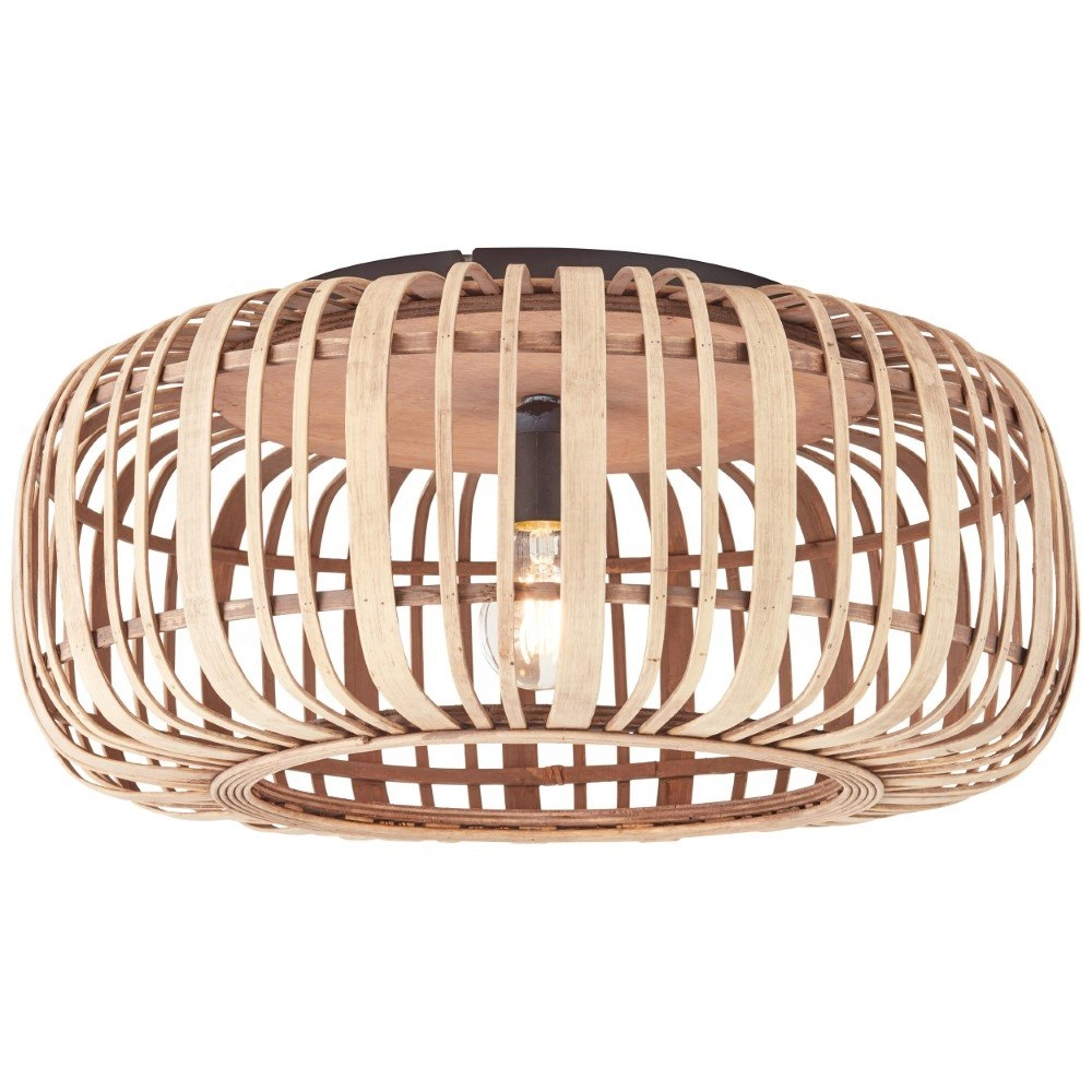 Rattan-Deckenleuchte Woodrow Brilliant 4004353391804