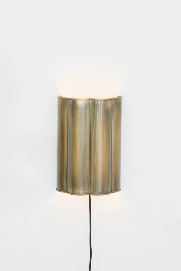 Wandleuchte aus Bronze Fringe 21 x 30,5 cm