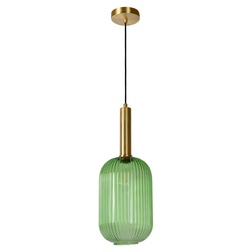 Pendellampe Maloto Ø 20cm grün