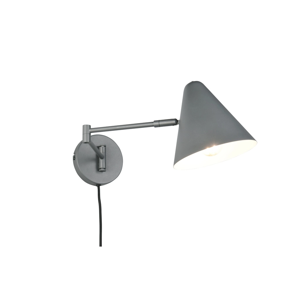 Design-Wandleuchte Cosima anthrazit Trio 4017807660012