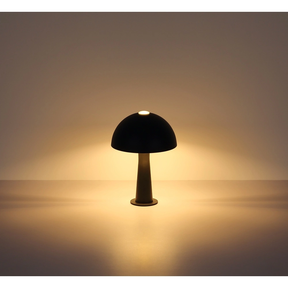Moderne Tischlampe Julia Schwarz Globo 9007371586622