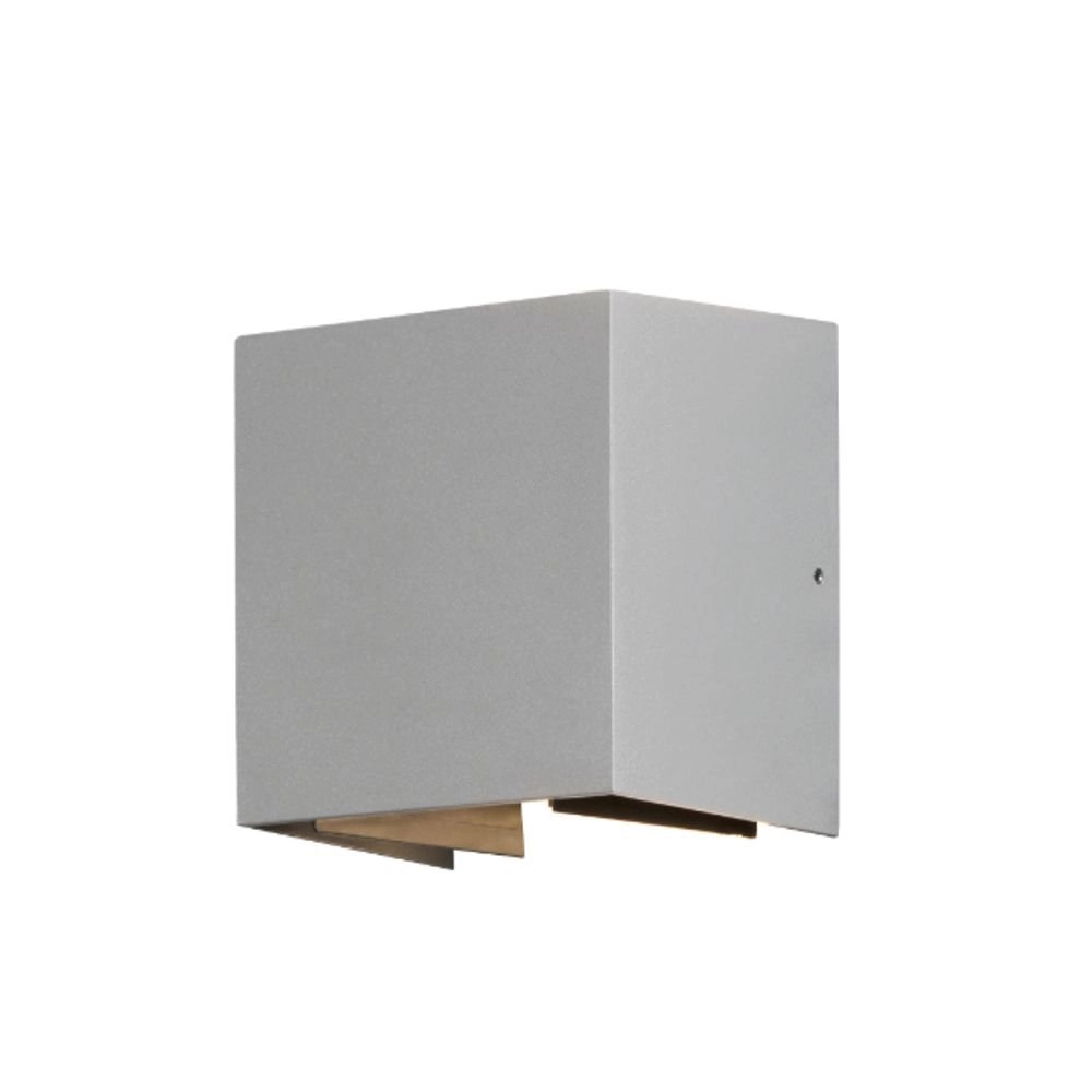 LED-Außenleuchte Cremona Up - Down 2x3W - 3000K 13,5cm mattsilber