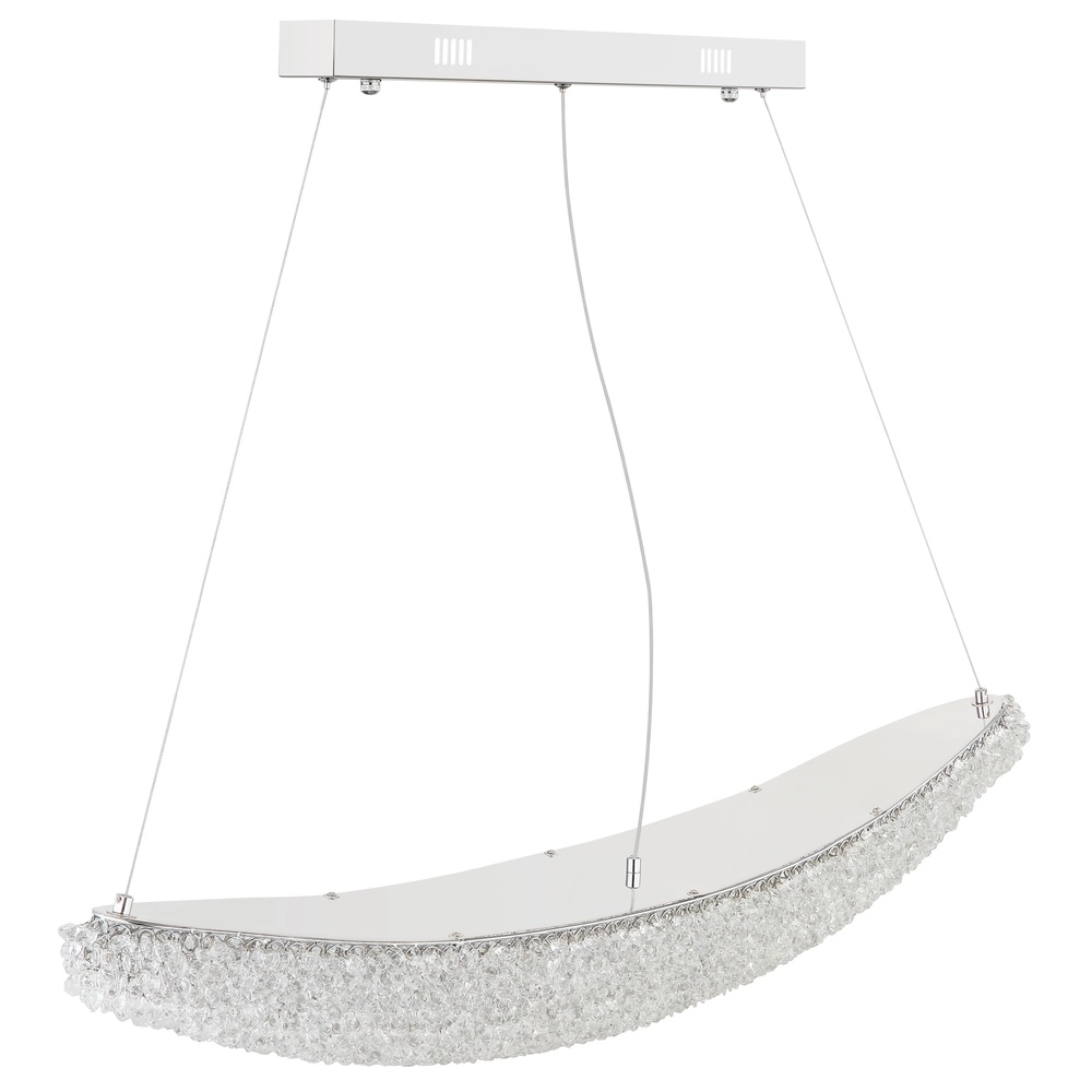 Pendellampe Kristalla Chrom Globo 9007371566785