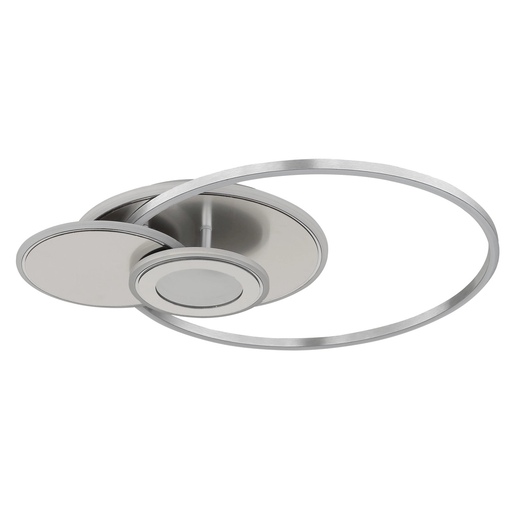 Design-Deckenlampe Beltran Silbergrau Globo 9007371586691