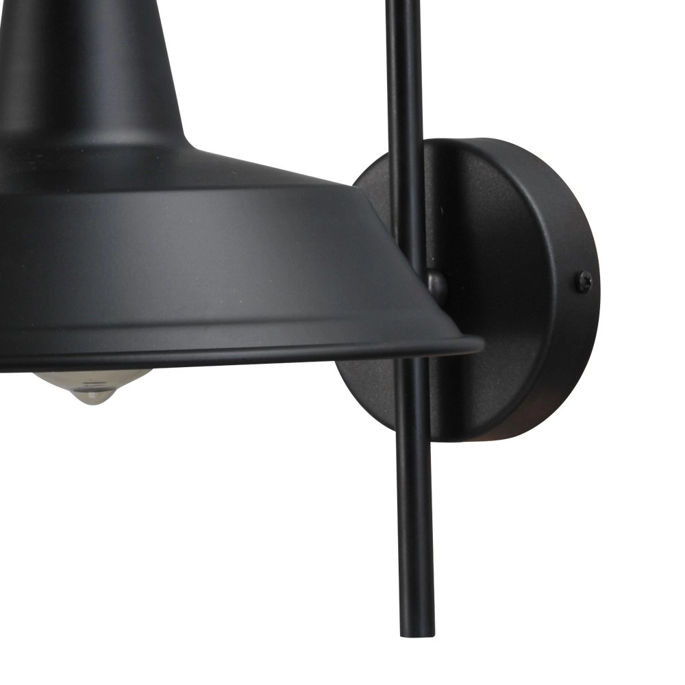 Schwarze Wandleuchte Industria Masterlight 8718121235943