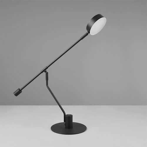 LED-Schreibtischlampe Manduro Schwarz Trio 4017807615999
