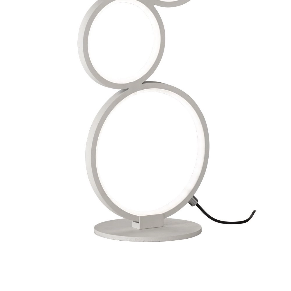 Tischlampe Rondo weiß Trio 4017807423792