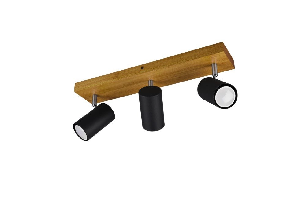 Spot Marley schwarz zu holz Trio 4017807488012