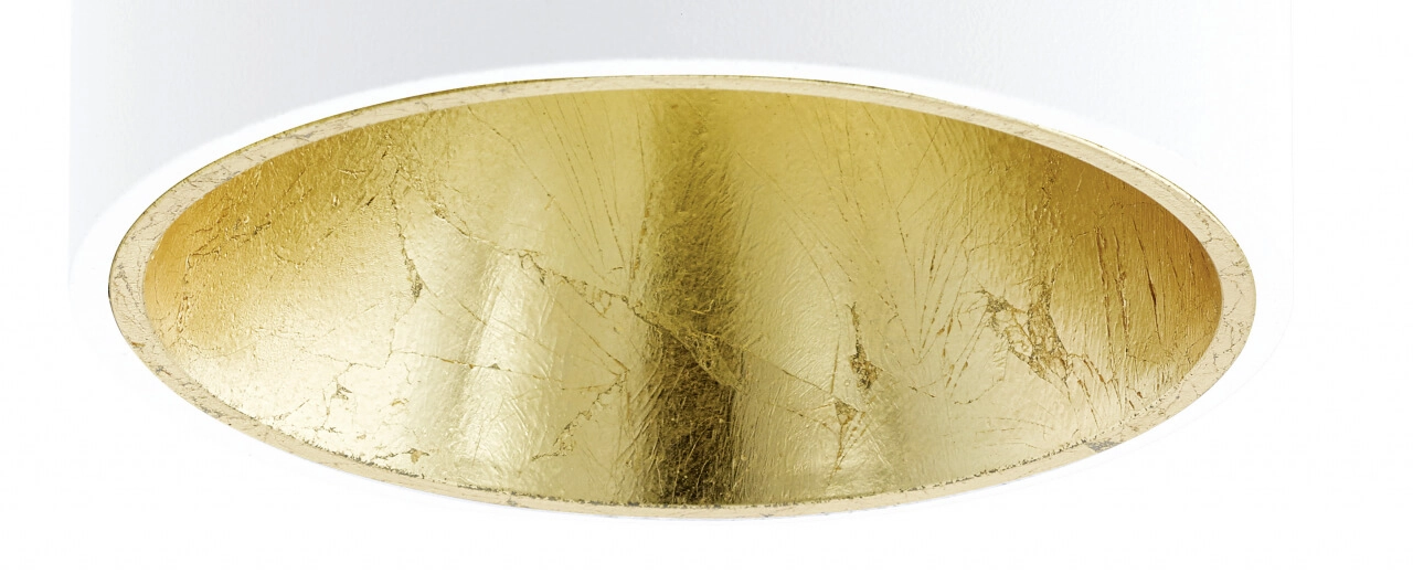 LED-Deckenspot Polasso Weiß/Gold Eglo 9002759945039