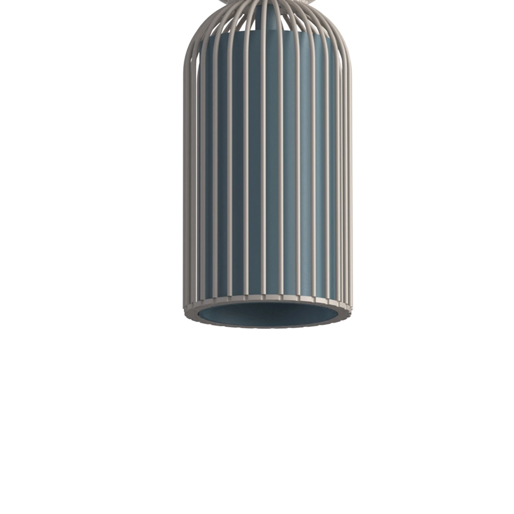 Pendellampe Singles 40,5 cm Umbragrau und sandbraun Lyora 5903139122009